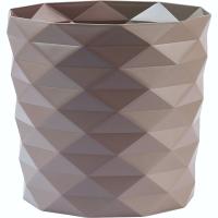 Кашпо пм La Decoro диамант 3л мокачино арт.КШ-4638 к.363160