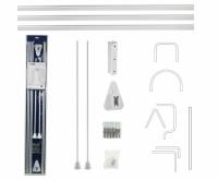 Карниз для ванной GFmark угловой универсальный белый 100011