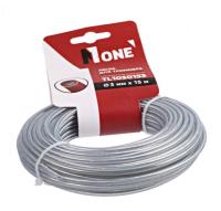 Леска д триммера Number One 3.0мм 15м круг со стальным сердеч арт.TL1030153