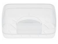 Мыльница пластиковый прозрачный МР-9918 350250