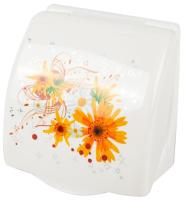 Держатель пластиковый Модерн для туалетной бумаги белый М1136 138527