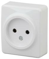 Розетка 1м б.з белая IP20 Эксперт Эра арт. 11-2201-01