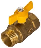 Кран газовый 32 вн бабочка ассортимент.