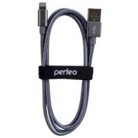 Кабель для iPhone пл. USB-8 PIN 1м Perfeo арт. I4305