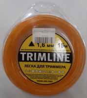 Леска д триммера TRIMLINE 1,6mm 15m Треугольник
