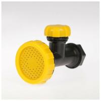 Лейка для летнего душа в сборе пластик металл КД-1М 697897