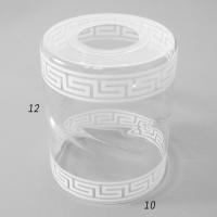 Плафон E27 бело-прозрачный арт.7023275