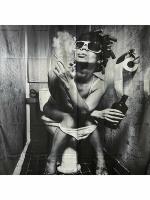 Штора для ванны Brimix 180200 дама с сигаретой 02-28