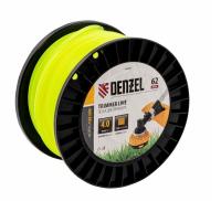 Леска д триммера Denzel 4,0mm 62m квадрат арт. 96295