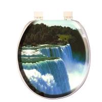 Сиденье для унитаза мягкое AQUA-PRIME Водопад AQ.06.1180 330953