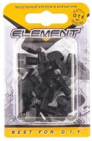 Крепление для полки Element 16шт черный 116410 5132982