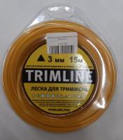 Леска д триммера TRIMLINE 3,0mm 15m Треугольник