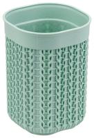 Стакан пластик Вязание для зубных щеток фисташковый М2237 3006091