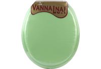 Сиденье для унитаза мягкое VannaLux зеленый 103-323 144360