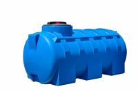 Емкость горизонтальная 500л синий к.PT-GL500