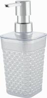 Дозатор пластиковый Макраме для жидкого мыла прозрачный РТ134510999 344453