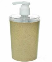 Дозатор пластиковый Art Deco для жидкого мыла бежевый 73587000 к.327027