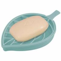 Мыльница пластиковая Листок мята VL34-210 327572