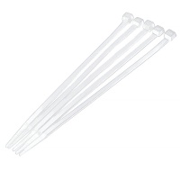 Кабельная стяжка 7.6300 белый Smartbuy (уп 100шт) арт.SBE-CT-76-300-w