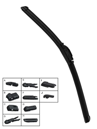 Щетка стеклоочистителя бескаркасная Aviel 700мм FB-901 арт.FB90128